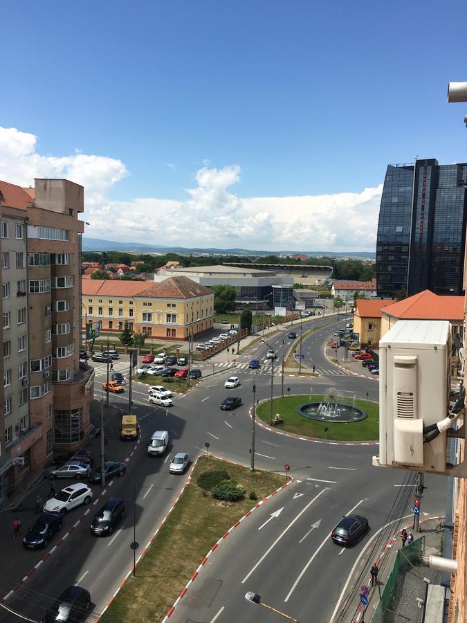 Apartmán Panoramic Apartament Sibiu Exteriér fotografie